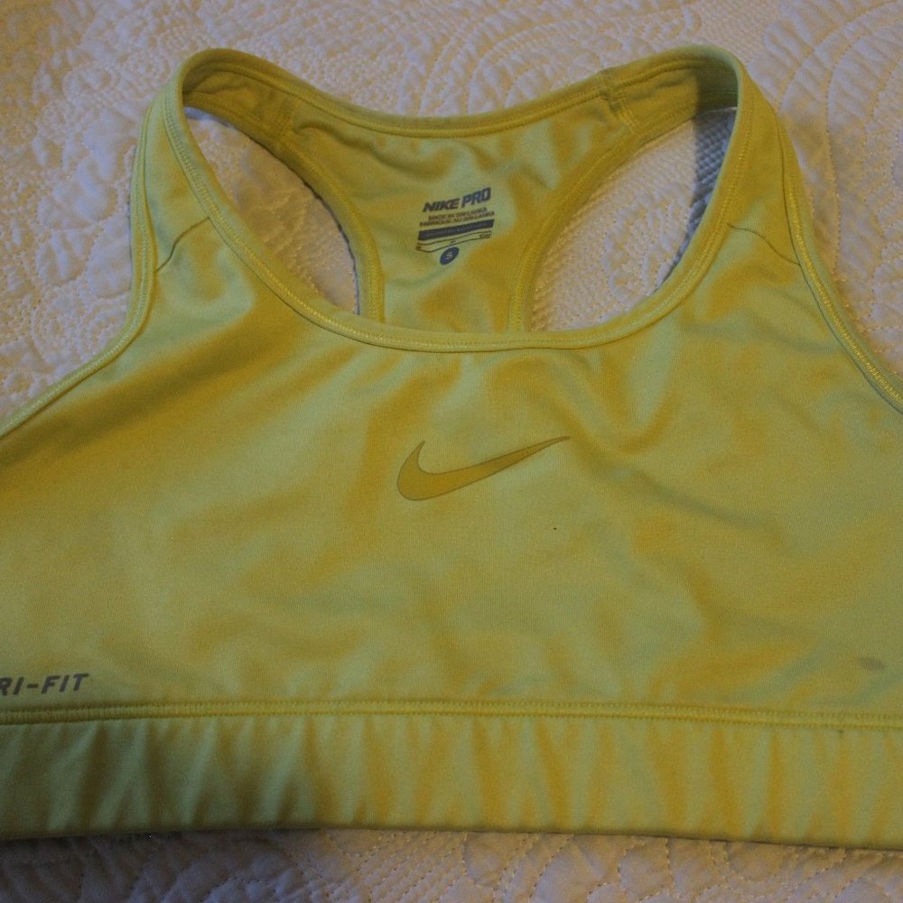 Womens Nike Pro Sports Bra Dri Fit Small